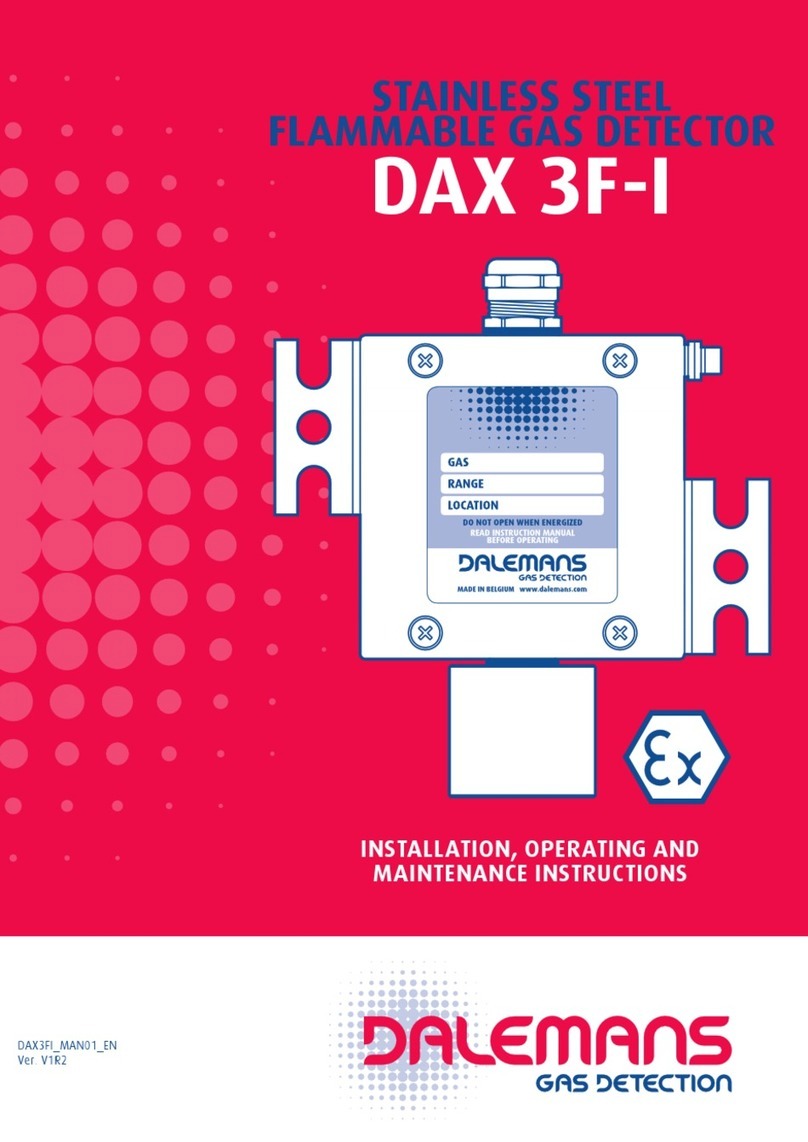 DALEMANS DAX 3F-I Assembly instructions