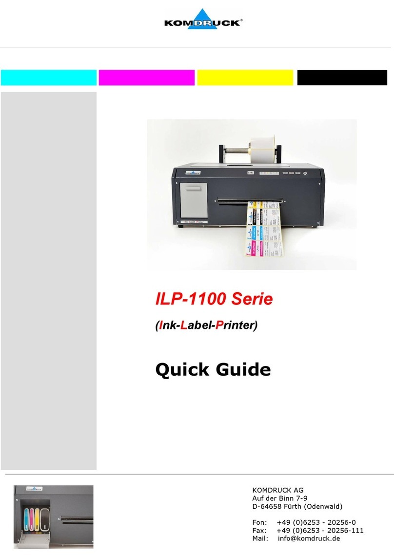 KOMDRUCK ILP-1100 Series User manual