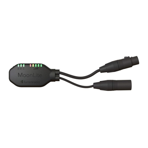 LumenRadio MoonLite quick start guide