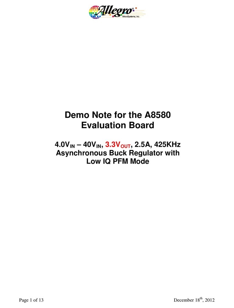 Allegro A8580 Demo Note