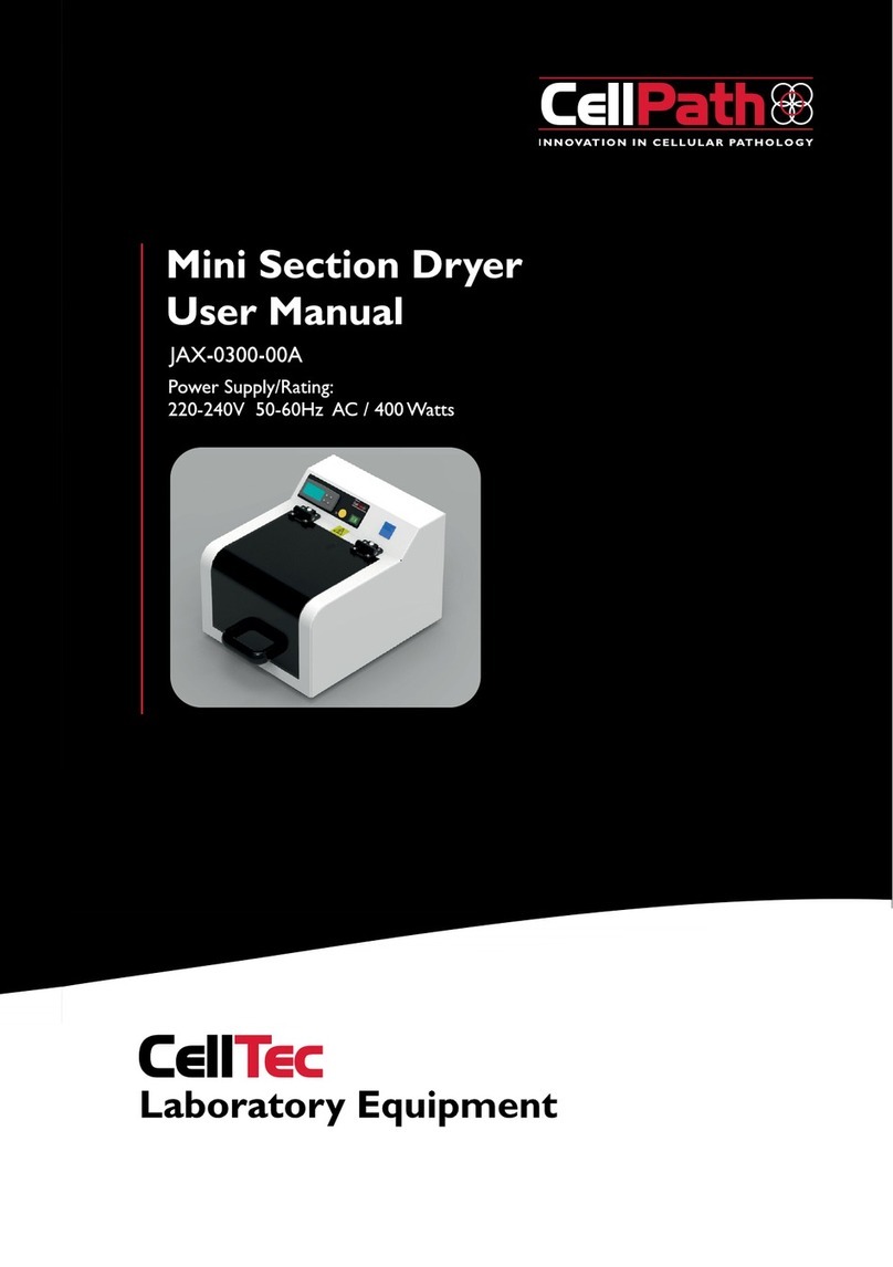 CellPath CellTec JAX-0300-00A User manual