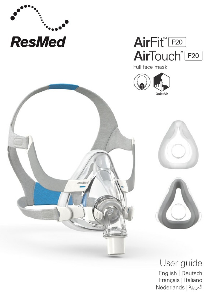 ResMed AirFit F20 User manual