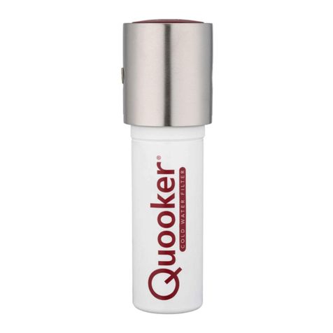 Quooker Cold Water Filter installation guide
