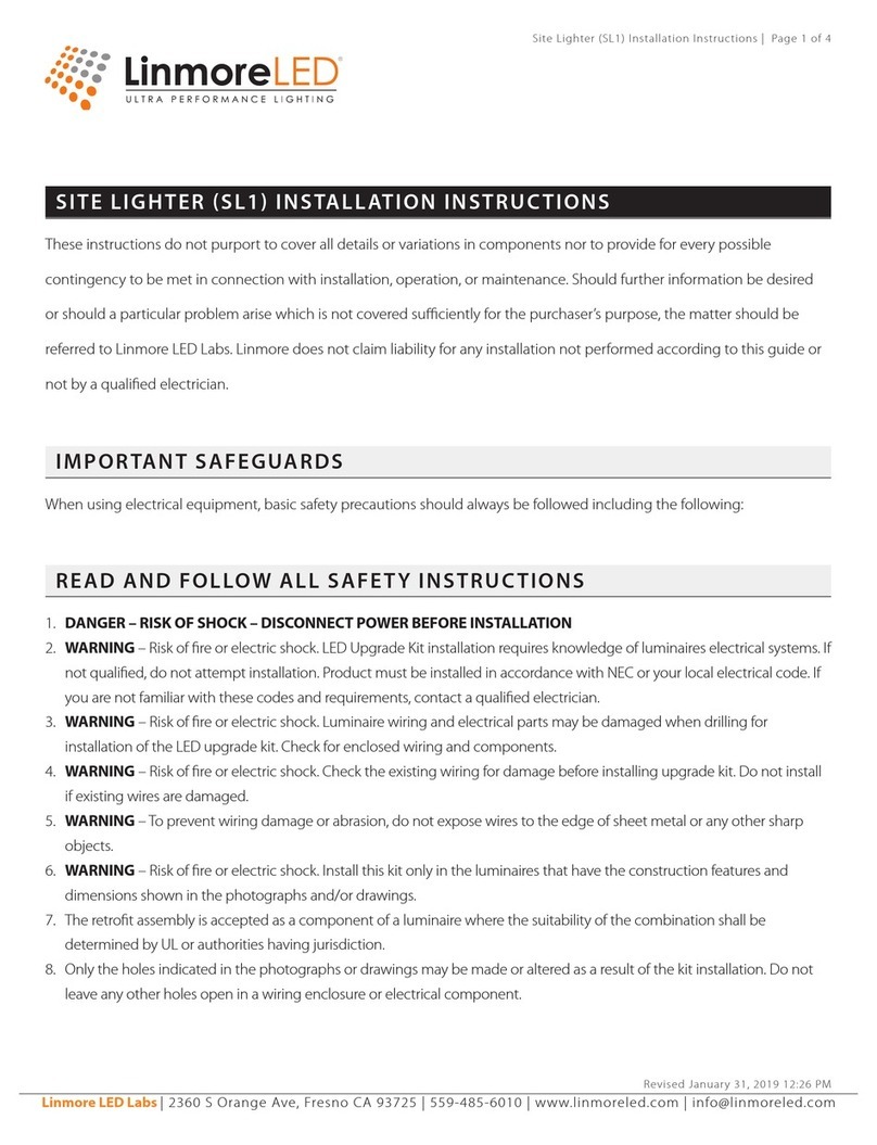 Linmore LED SL1 User manual