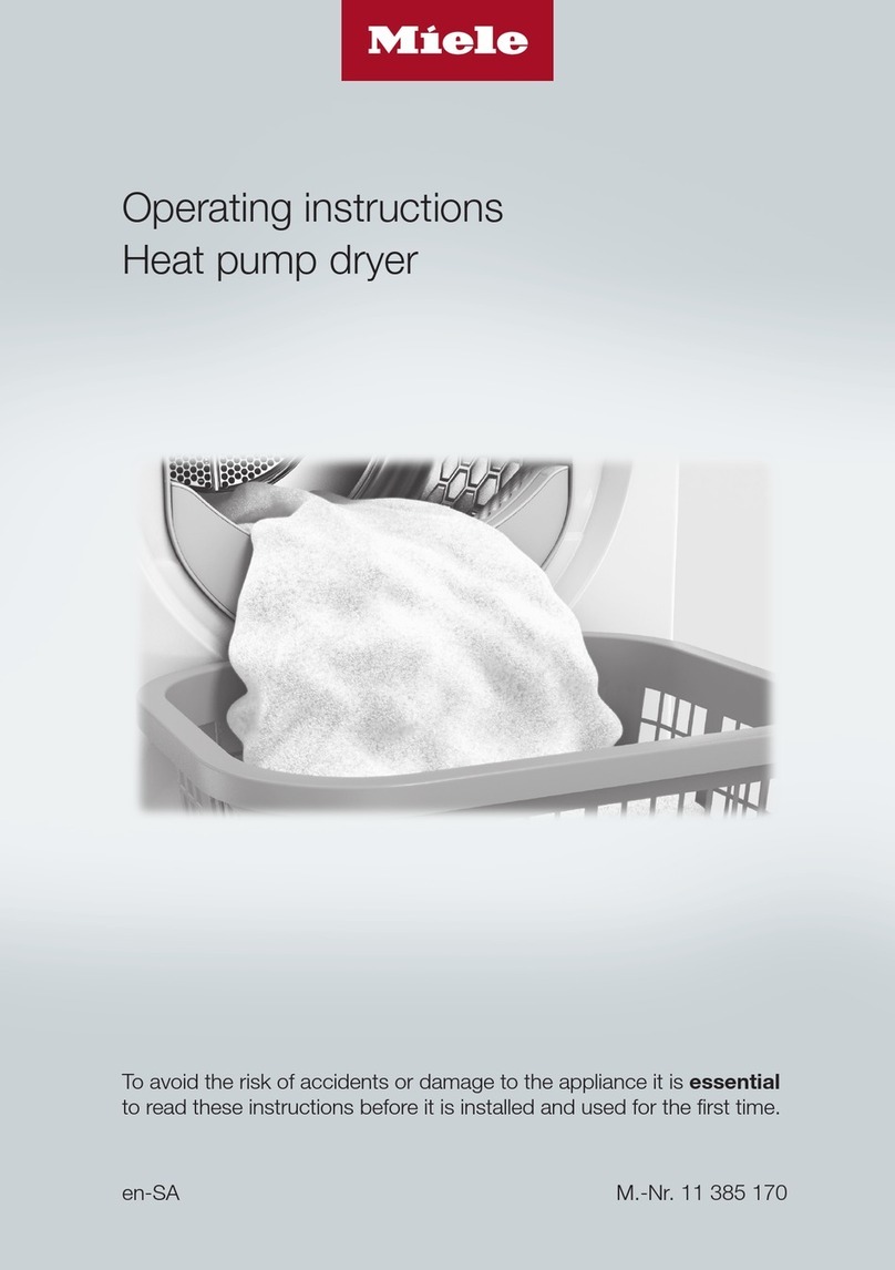 Miele TWV 680 WP operating instructions