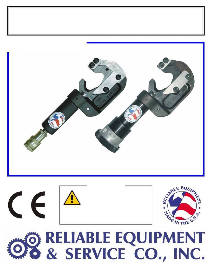 Reliable Equipment & Service HP4707 Series Operator's guide