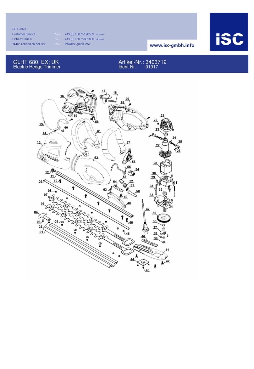 Gardenline GLTH680 Instruction Manual