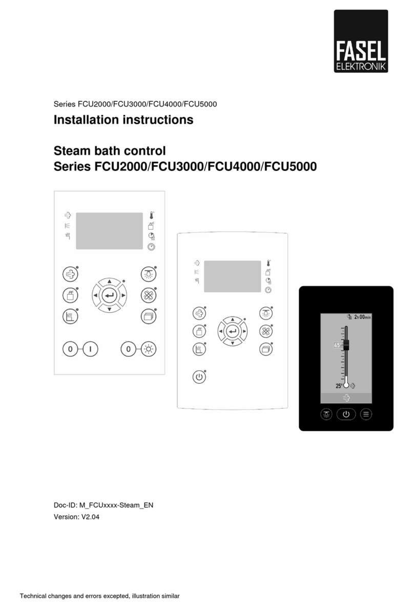Fasel Elektronik FCU2000 Series User manual