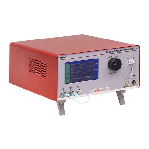THORLABS MX10B Series user guide THORLABS MX10B Series user guide