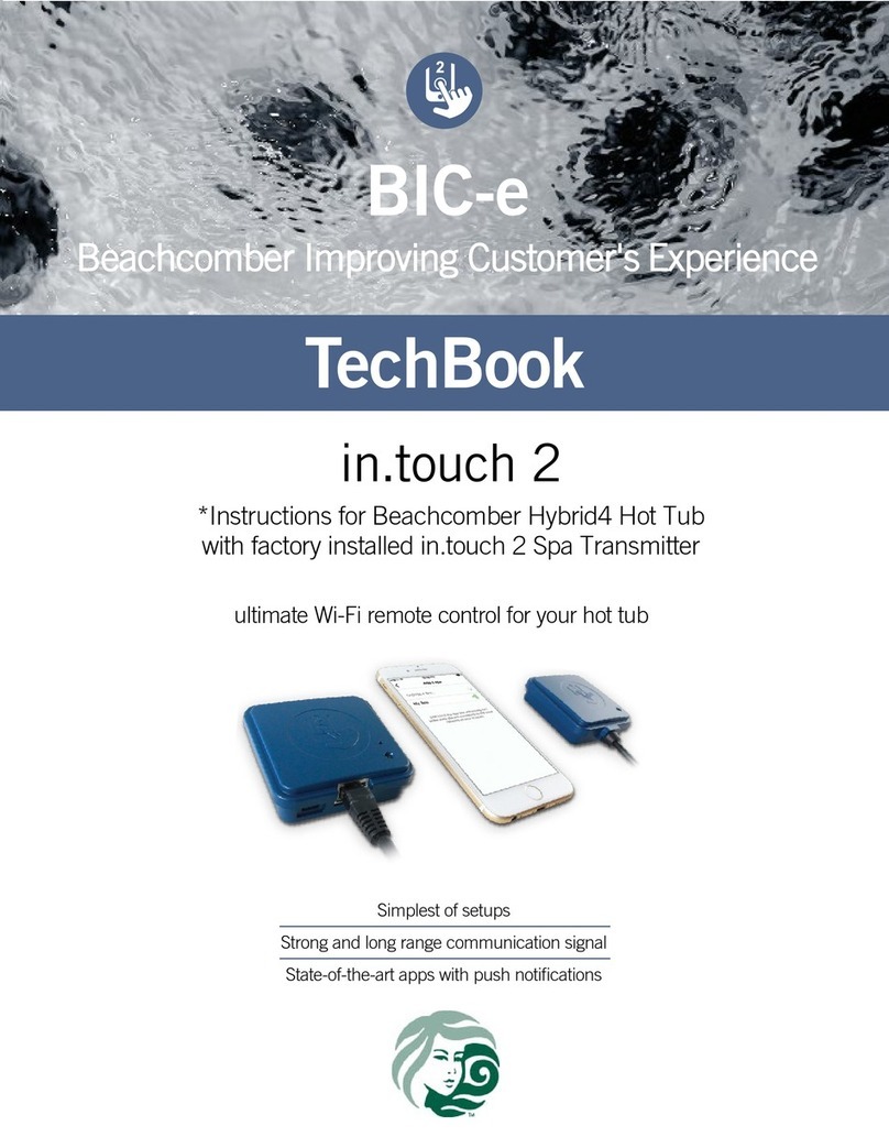 Beachcomber in.touch 2 User manual