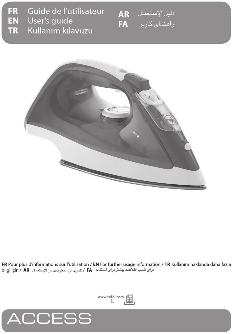 TEFAL ACCESS Series user guide TEFAL ACCESS Series user guide