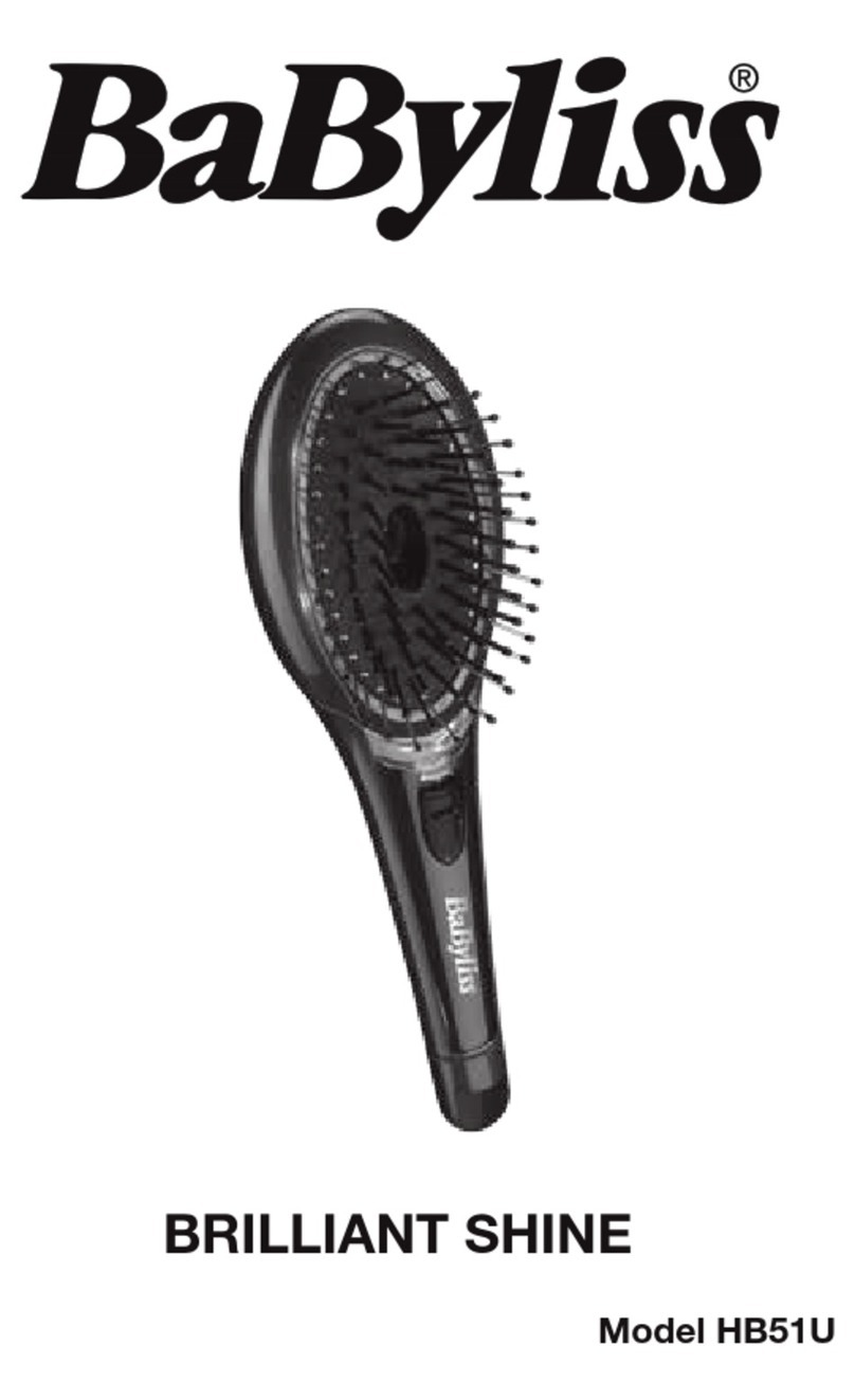 BaByliss BRILLIANT SHINE HB51U User manual