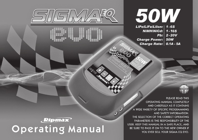 Ripmax Sigma EQ Evo User manual Ripmax Sigma EQ Evo User manual