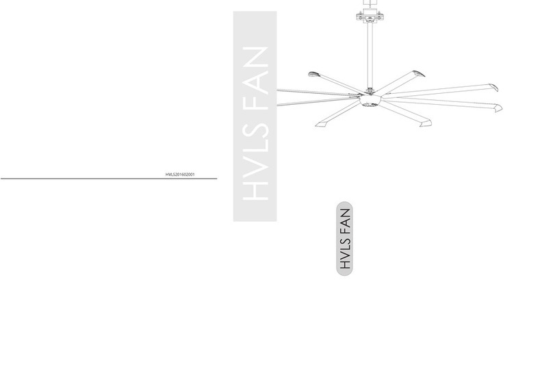 MacroAir Technologies Diamond HVLS Series User manual