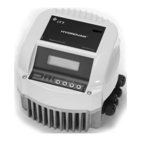ITT HYDROVAR Series User manual