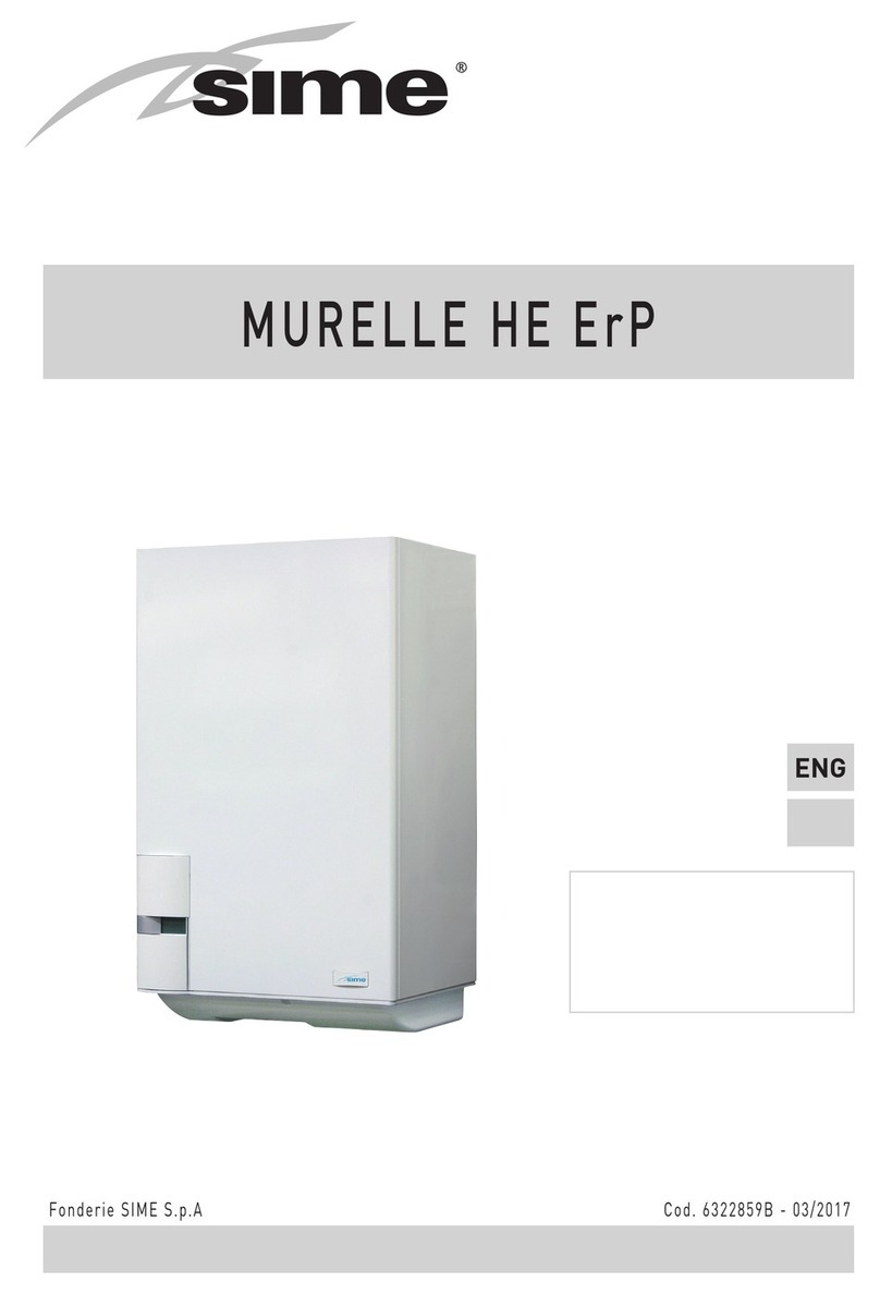 Sime MURELLE HE ErP Series User manual