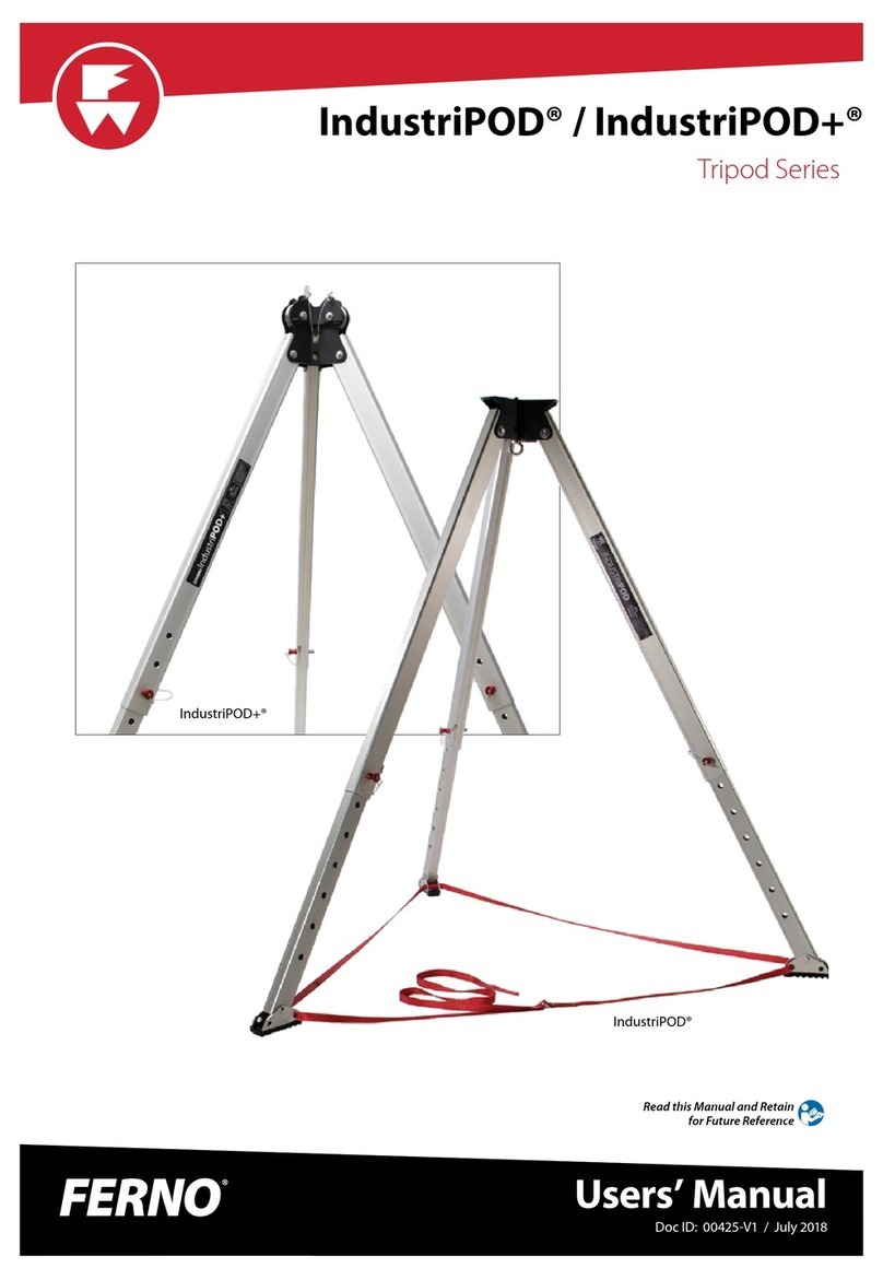 Ferno Tripod Series User manual