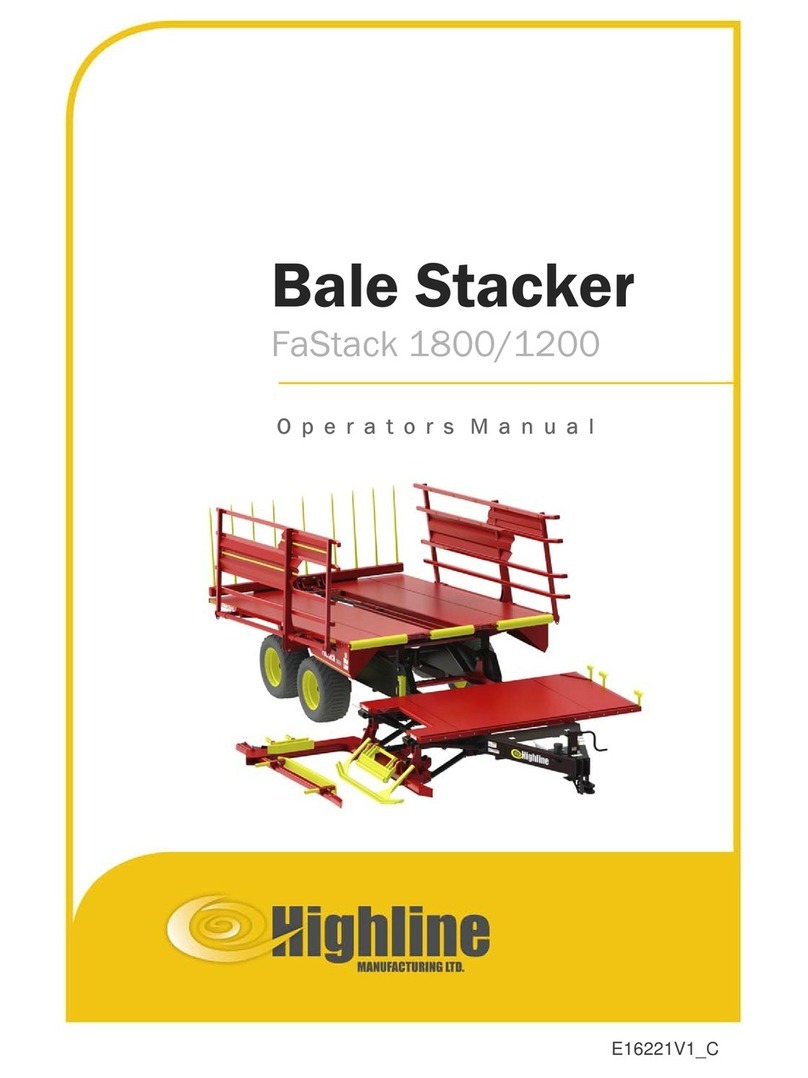 Highline Manufacturing FaStack 1200 Flex Operator's manual Highline Manufacturing FaStack 1200 Flex Operator's manual