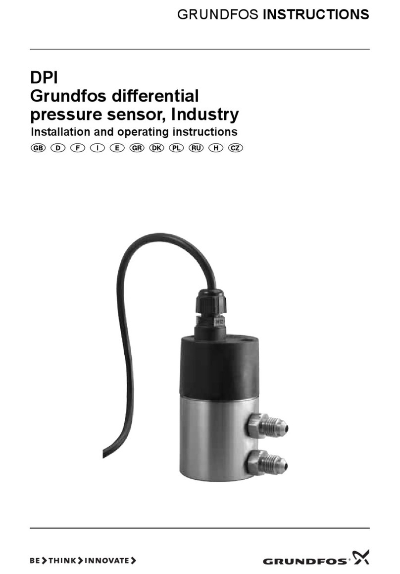 Grundfos DPI User manual Grundfos DPI User manual