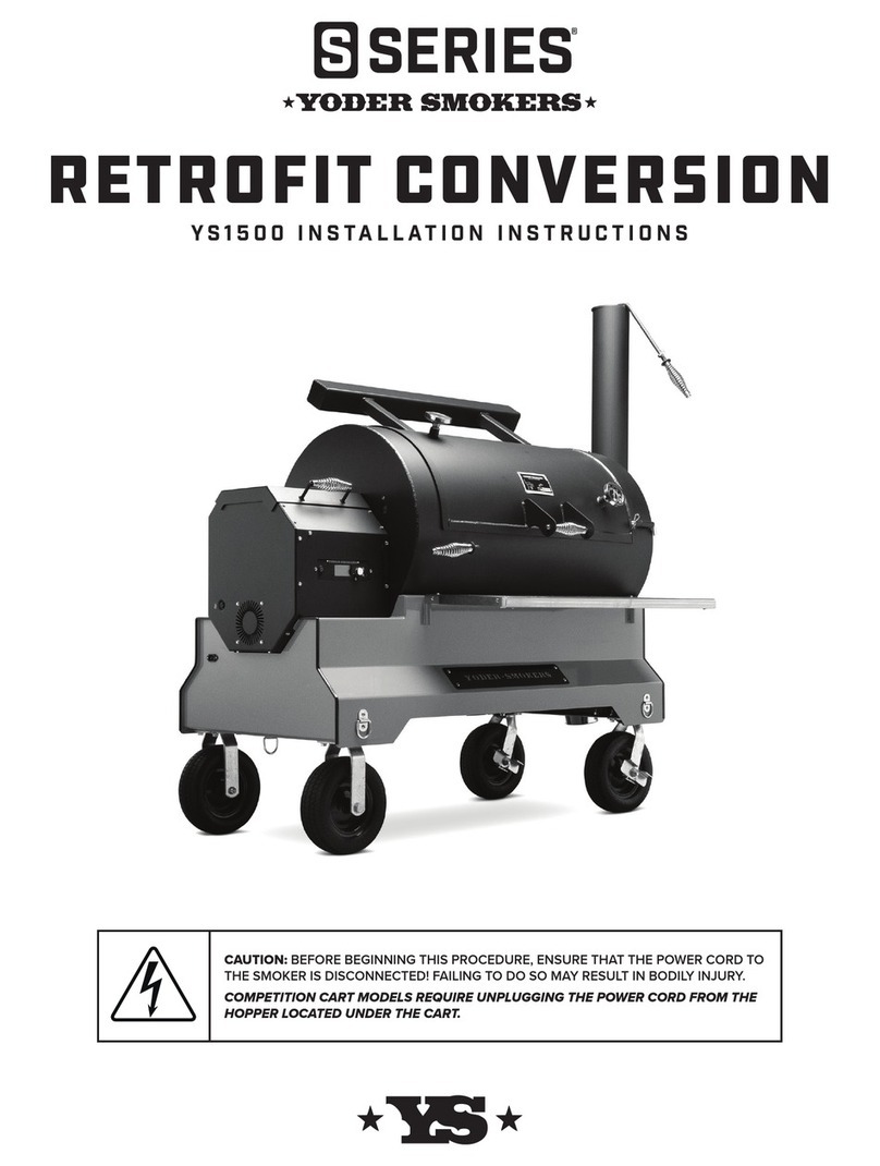 Yoder Smokers S Series installation instructions