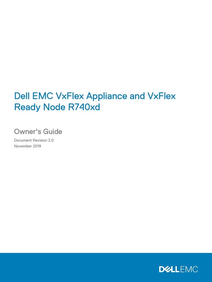 Dell EMC VxFlex Series User manual Dell EMC VxFlex Series User manual