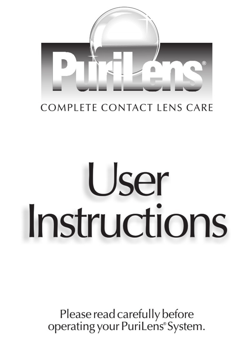 PuriLens PuriLens System User instructions