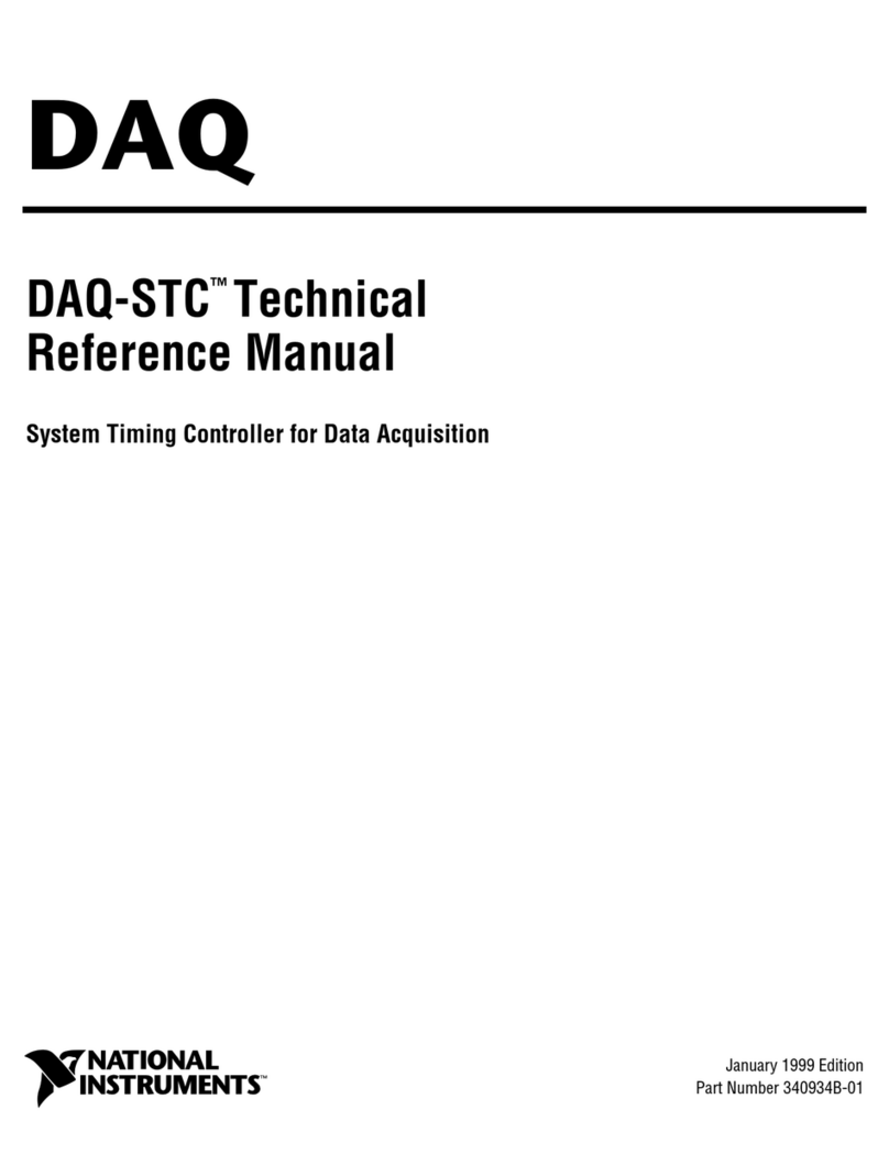 National Instruments DAQ-STC Series Product manual National Instruments DAQ-STC Series Product manual