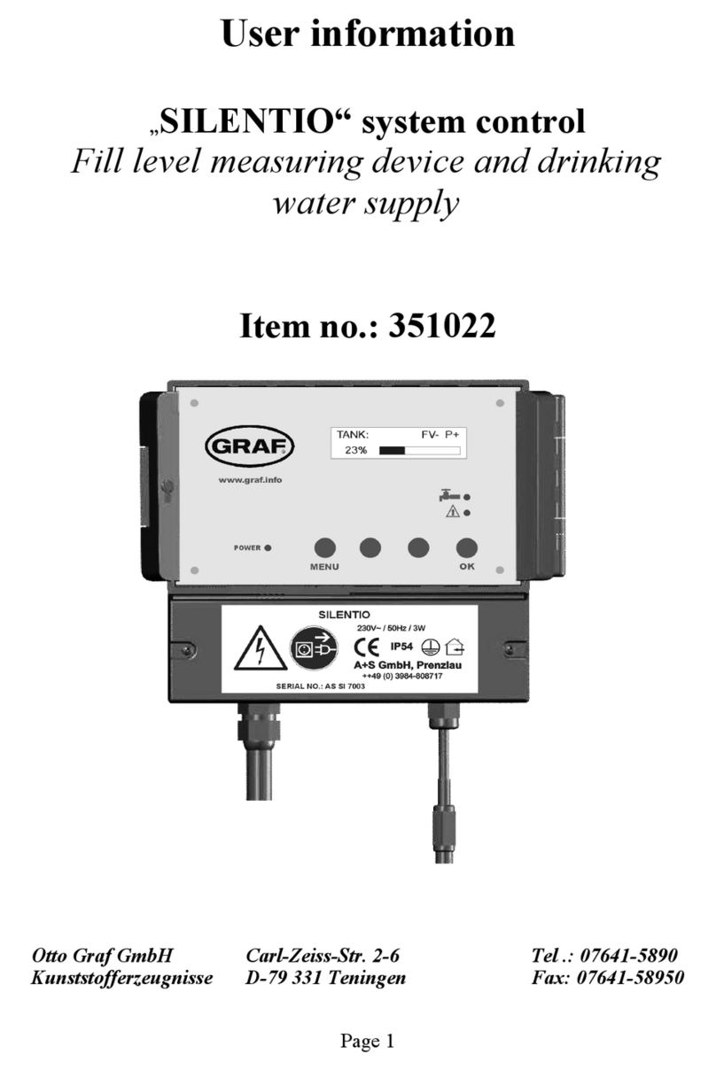 Graf SILENTIO Operation manual