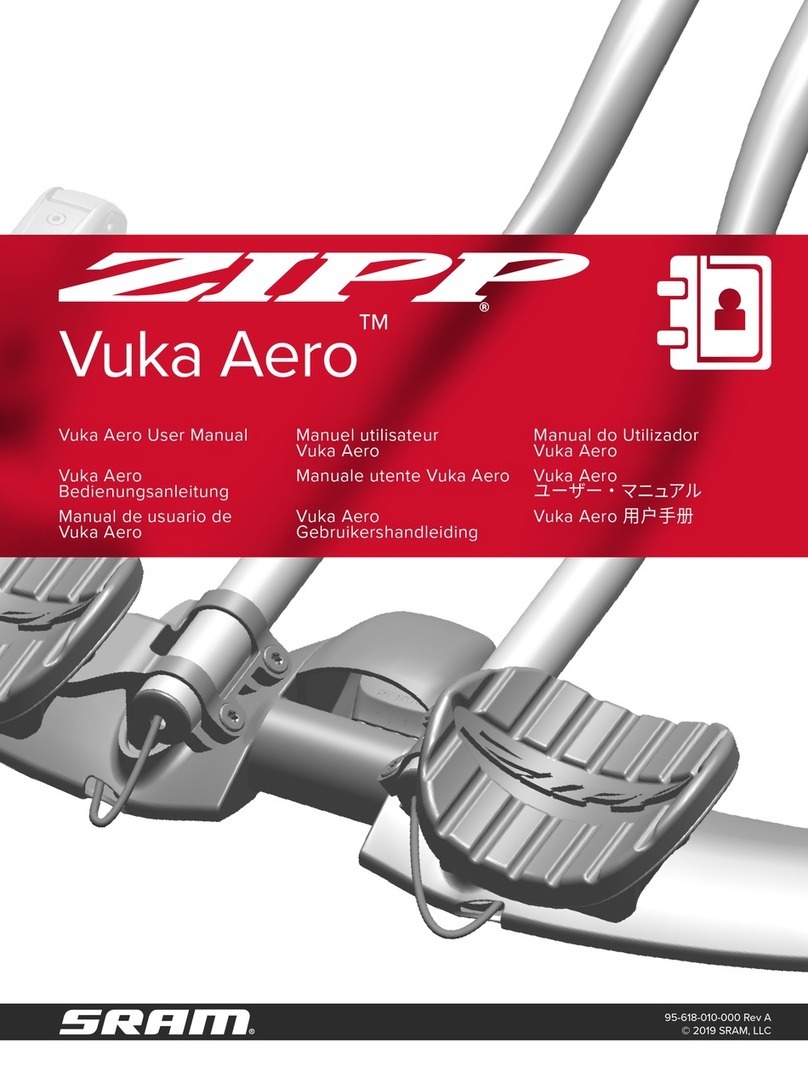 Zipp Vuka Aero user manual
