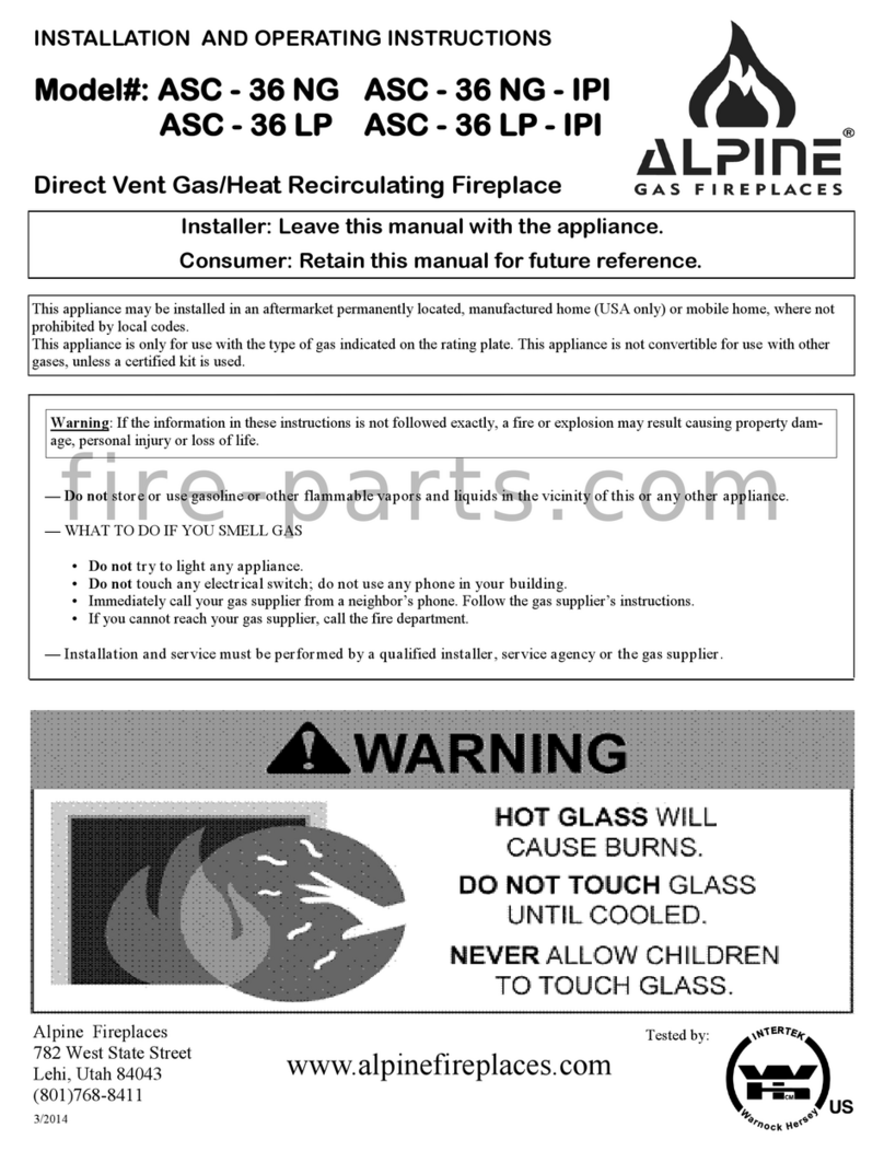 Alpine ASC - 36 NG - IPI User manual