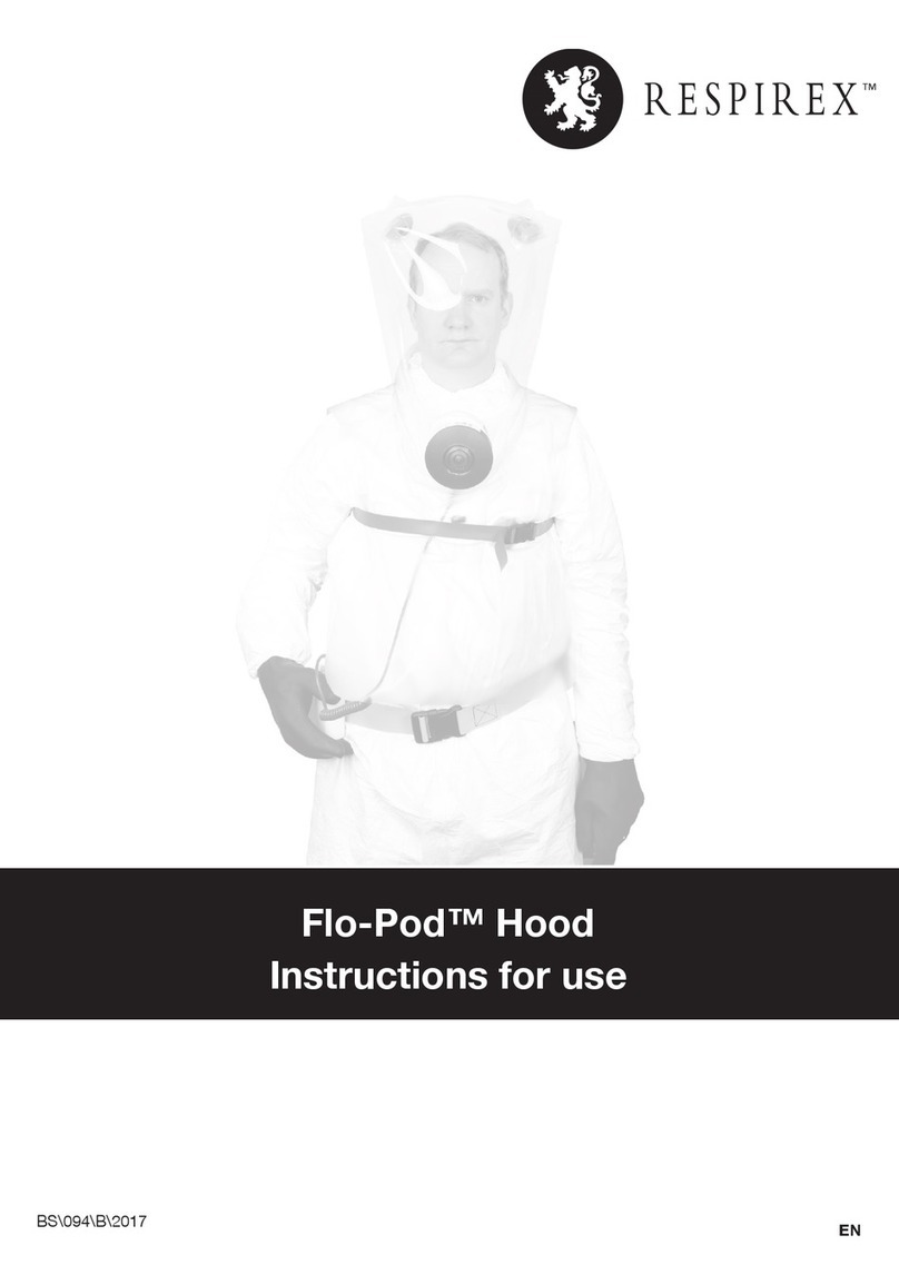 Respirex Flo-Pod Instructions for use