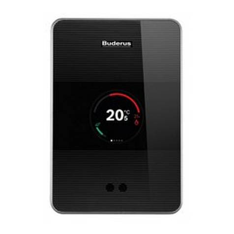 Buderus Logamatic TC100 Installation and operating instructions