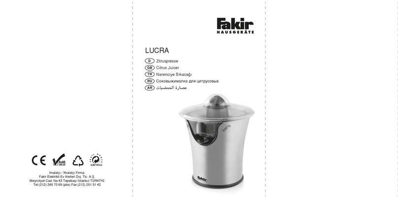 Fakir Lucra manual