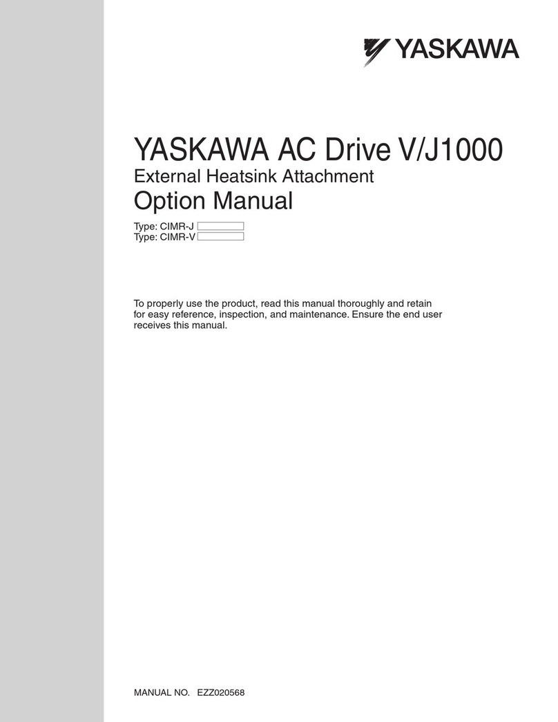 YASKAWA V1000 Series User manual