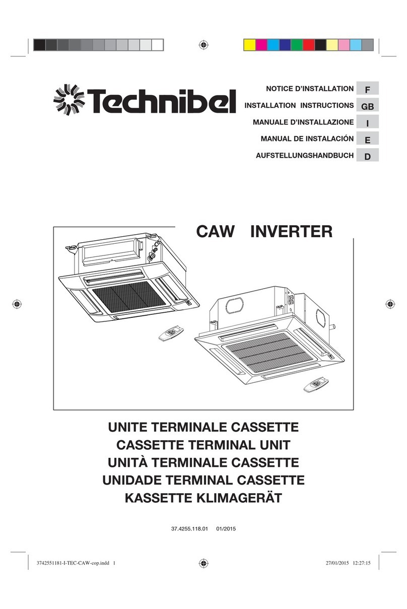 Technibel CAW3P2I5A User manual