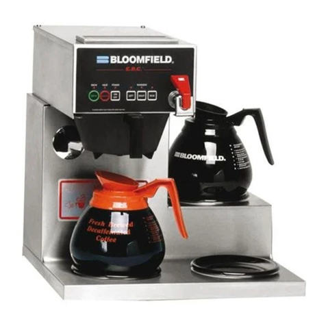 Bloomfield E.B.C. 1012 owner's manual