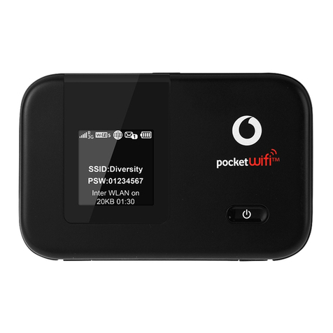 Huawei Pocket WiFi 4G Installation and operation manual
