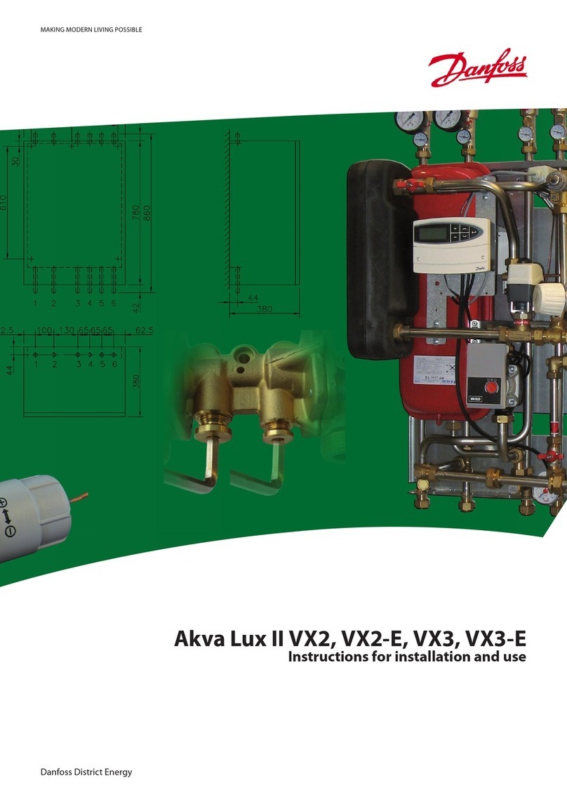 Danfoss Akva Lux II VX Series User manual