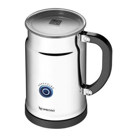 Nespresso AEROCCINO+ 3192 instructions