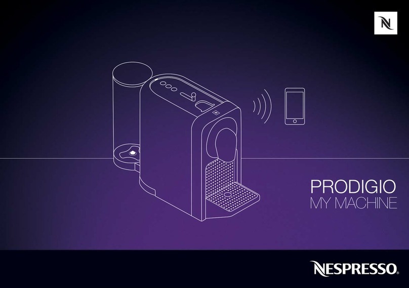 Nespresso PRODIGIO instruction manual