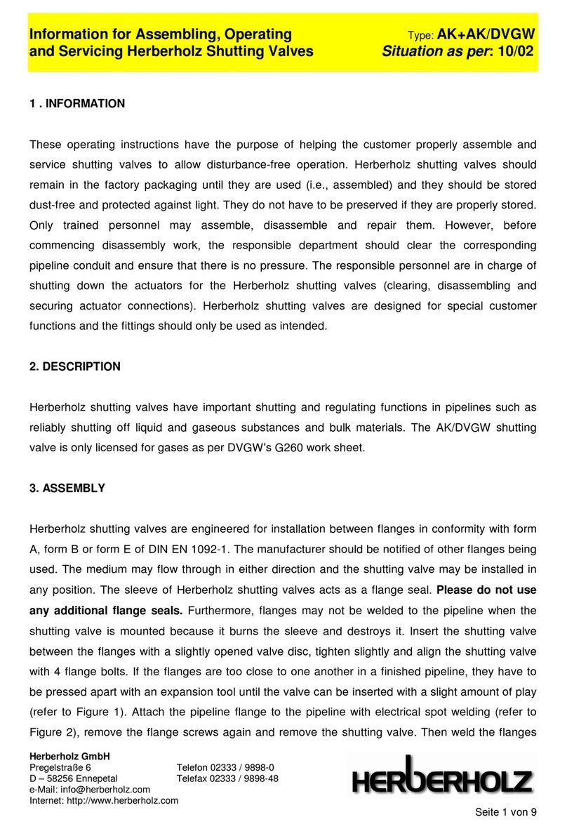 Herberholz AK/DVGW User manual