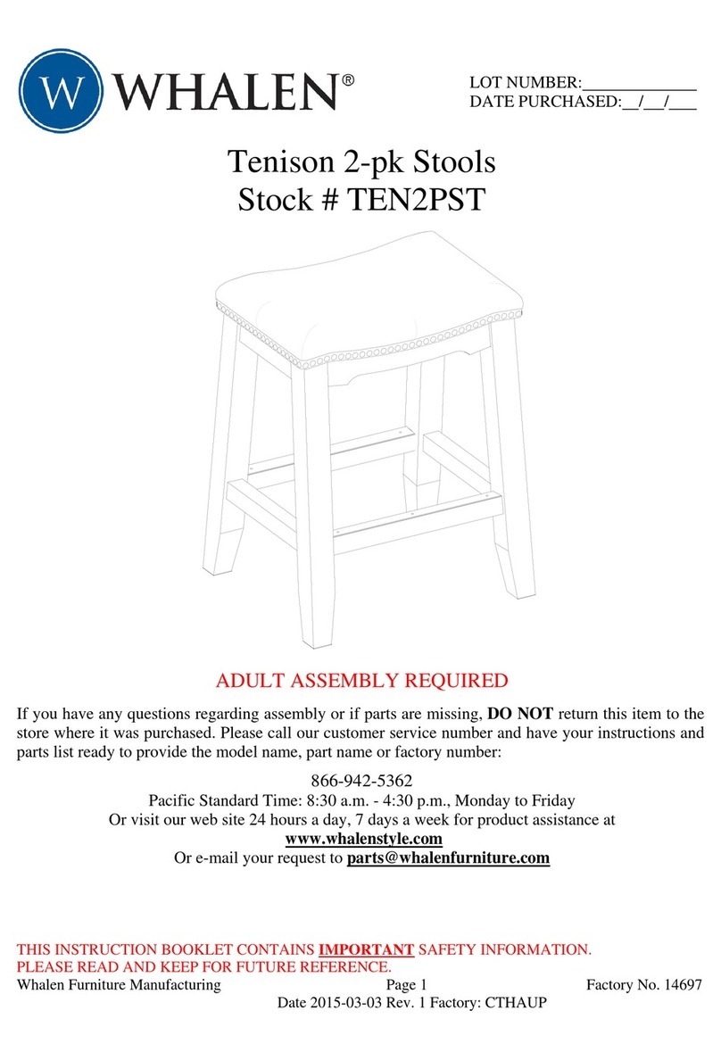 Whalen TEN2PST User manual Whalen TEN2PST User manual