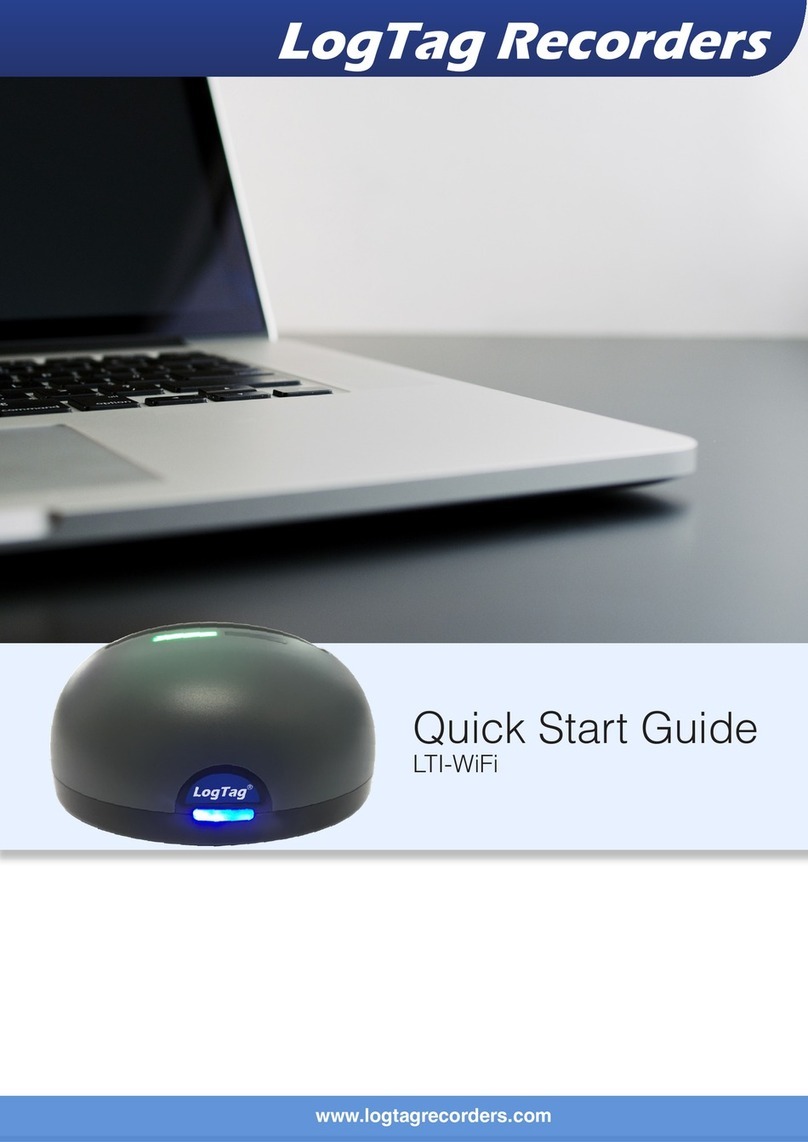 LogTag Recorders LTI-WiFi quick start guide LogTag Recorders LTI-WiFi quick start guide