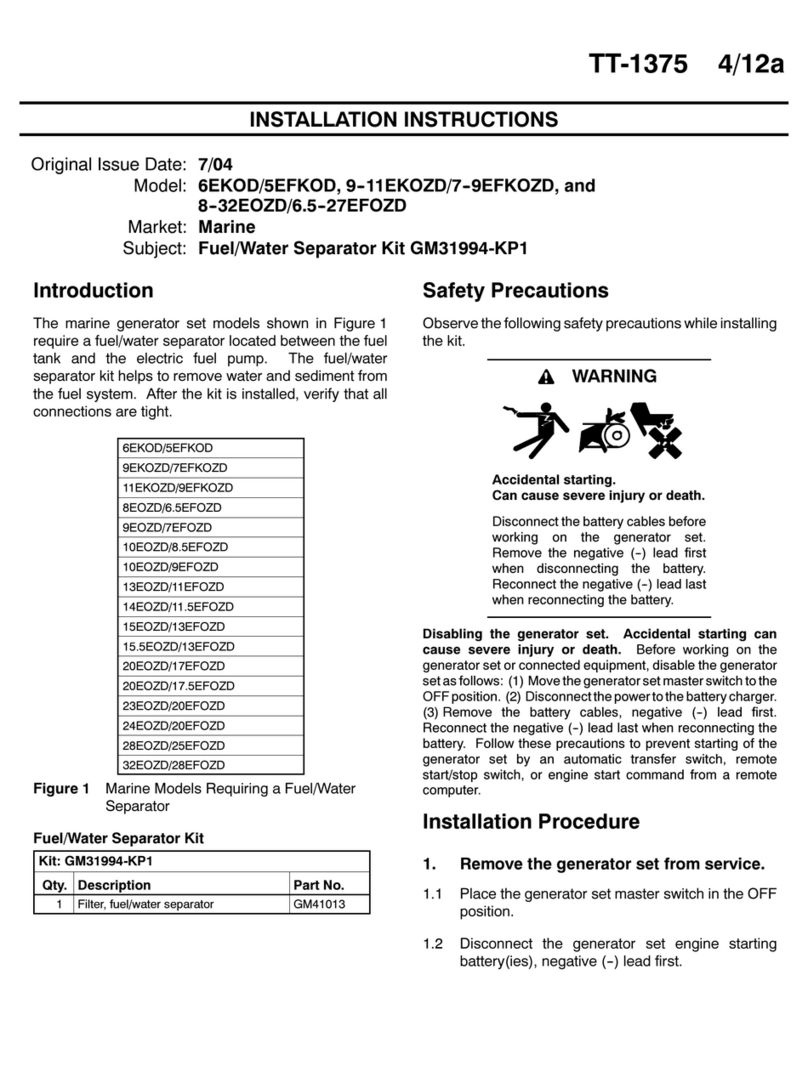 Kohler GM31994-KP1 installation instructions