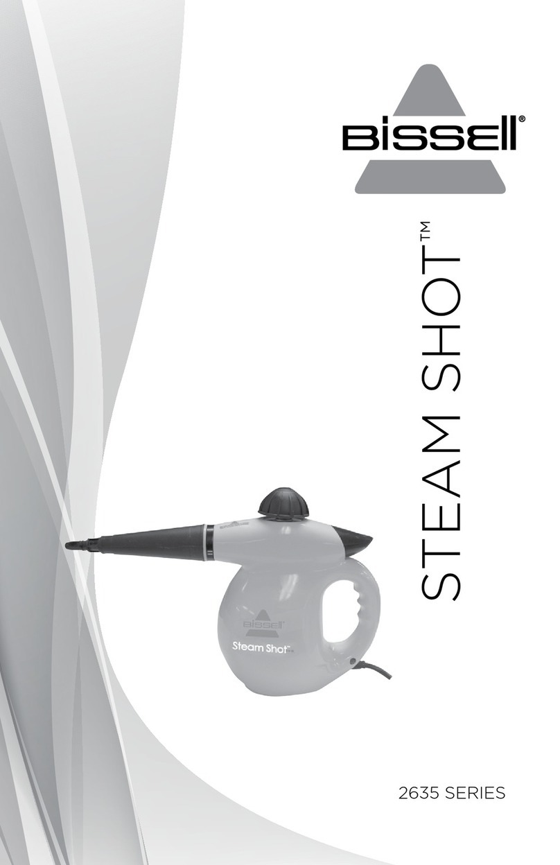 Bissell Steam Shot 2635 Series instruction manual
