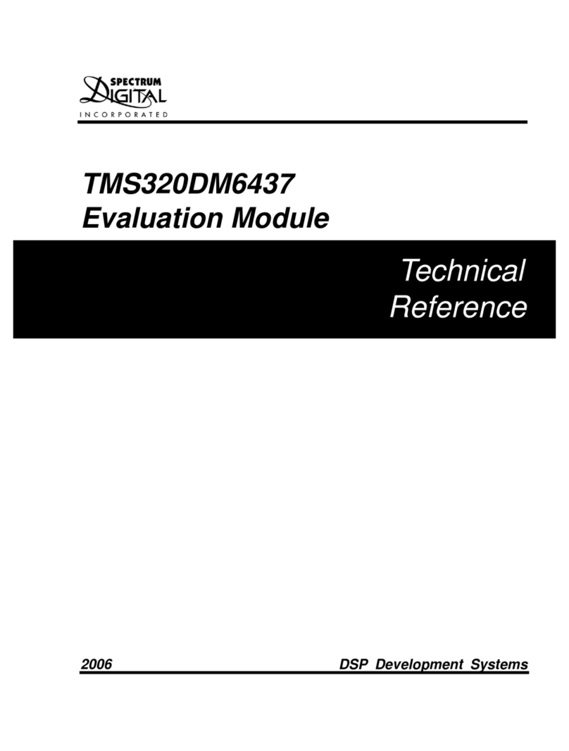 Spectrum Digital TMS320DM6437 Use and care manual Spectrum Digital TMS320DM6437 Use and care manual