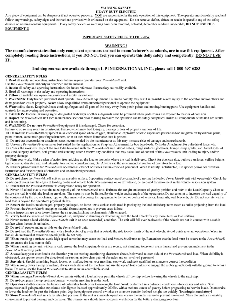 Powermate M Series manual