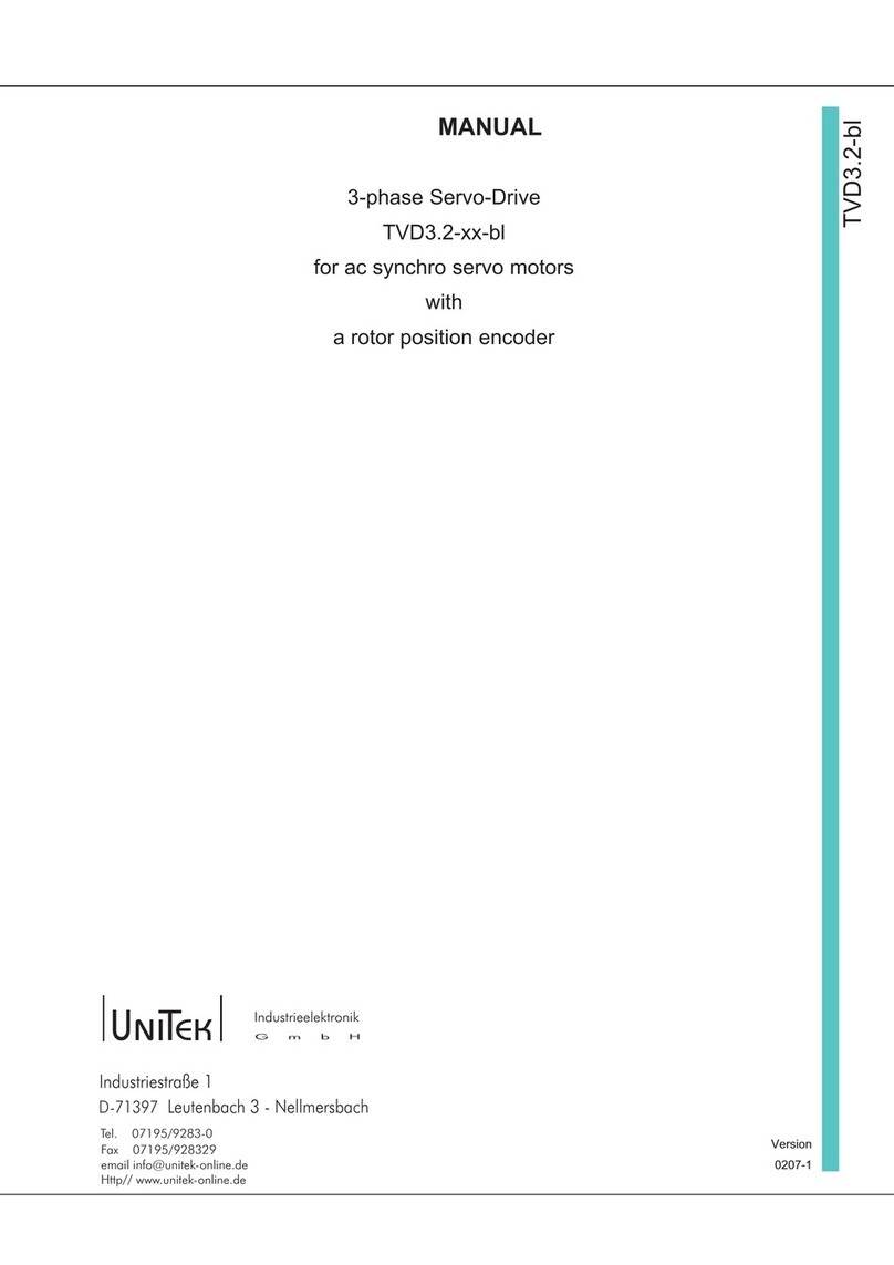 Unitek TVD3.2 bl Series manual