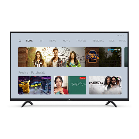 Xiaomi MI TV 4X Operation and maintenance manual Xiaomi MI TV 4X Operation and maintenance manual