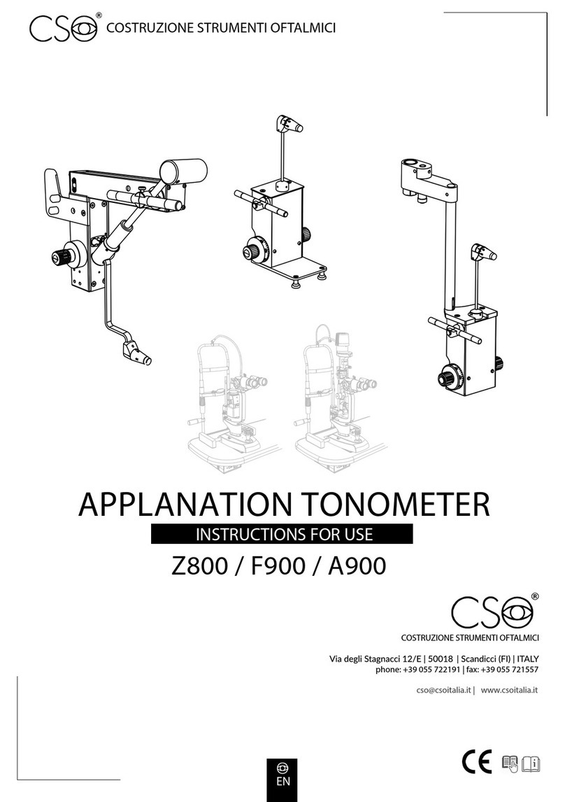 CSO Z800 User manual
